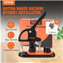 VEVOR Machine à Badges de 25 mm Presse à Badges avec 500 Kits de Consommables Livre Magique et Coupe-Cercle Machine à Fabriquer