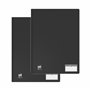 OXFORD Lot de 2 Porte Vues 80 vue / 40 Pochettes A4 Memphis Couverture Polypro Noir