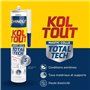 Colle de fixation et d'étanchéité - CYANOLIT - Total tech - Cristal - Cartouche 290 ml - Transparent - Multi-matériaux et flexib