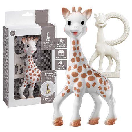 Sophie la Girafe - Coffret Cadeau Sophie la Girafe Award - Anneau de dentition - Set d'activité pour enfant - Jouet d'éveil pour