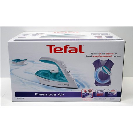 Tefal Centrale vapeur FV6520 2400W 0.25L céramique turquoise