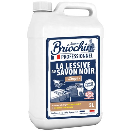 Briochin professionnel Lessive au Savon noir - 5L