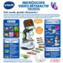 VTech - Genius XL Microscope Vidéo Interactif, avec Écran Couleur Numérique, Photos et Vidéos de la BBC, Jouet Scientifique Éduc