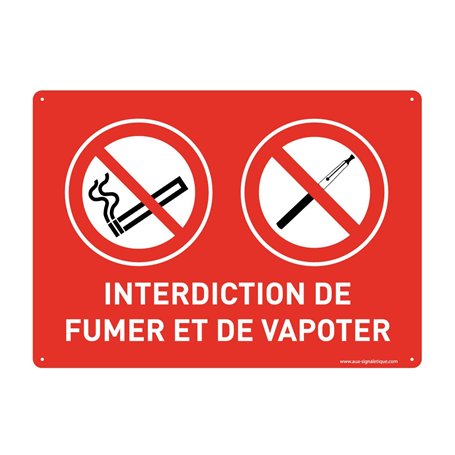 AUA SIGNALETIQUE - Panneau Prépercé (4 Trous) avec Angles arrondis - PVC Rigide 1.5 mm - (300 x 210 mm