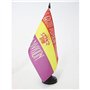 Drapeau de table 44e division de l'Armée Populaire de la République espagnole 21x14cm - PETIT Drapeaux DE BUREAU républicain Gue