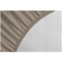 Drap housse - HOME LINGE PASSION - HP72125 - Microfibre 82 g - 180 x 200 cm - Bonnet 30 cm - Beige