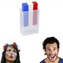 Clap Main et Stick de Maquillage Visage Tricolore France Bleu Blanc Rouge