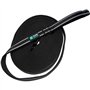 Longe pour chien - CANI GEAR - 10 m - Néoprene souple avec poignée - Noir