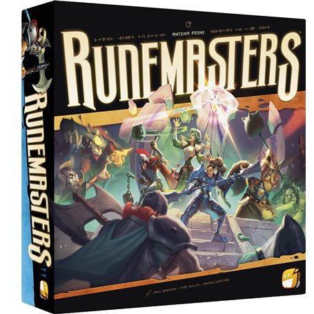 Funforge - Asmodee - Runemasters - Jeux de société - Jeux de Plateau - Jeux coopératif à partir de 8 Ans - 4 Joueurs - Version f