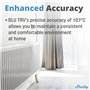 Shelly Blu TRV & Shelly Blu Gateway Gen3 - Tête thermostatique connectée Bluetooth avec Passerelle Wi-FI (USB-A), Commande à Dis