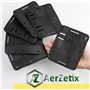AERZETIX - Lot de 6 Housses de poignée de Sac à Main 127x105 pour Sangle 30 mm - en Caoutchouc - Accessoire pour valises Bagage 