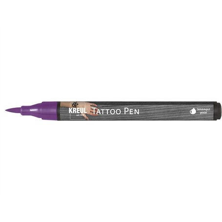 Kreul 62108 – Stylo de tatouage violet épaisseur de trait 0