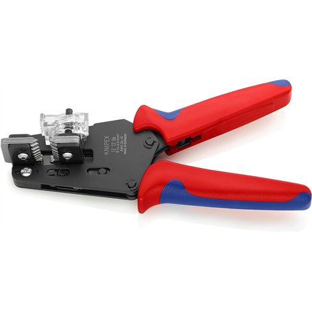 Knipex Pince à dénuder de précision avec couteaux de forme brunie