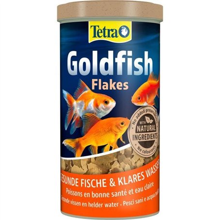 Tetra Goldfish Flocons - TETRA - Aliment complet en flocons pour poissons rouges - 1 L