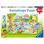 Ravensburger - Puzzle Enfant - Puzzles 2x24 p - Loisirs au lac - Dès 4 ans - 05057