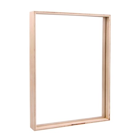 Rayher Cadre en bois à poser av. double plaque en verre acryl