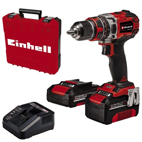 Einhell Professional Perceuse Visseuse à percussion sans fil TP-CD 18/50 Li-i BL Power X-Change (18V