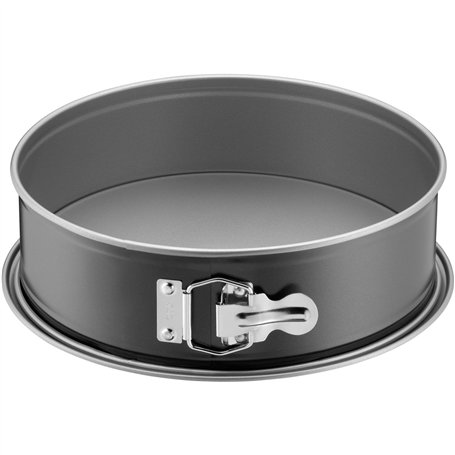 Original Kaiser X-Mas Moule à charnière rond à fond plat anti-adhésif Noir 26 cm