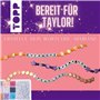 Swiftie Make the Friendship Bracelets Parure de bijoux avec instructions et matériel pour 30 bracelets Plus de 1000 perles de di