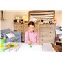 Marabu KiDS 0303000050800 – Lot de 6 peintures au doigt avec 6 couleurs vives de 35 ml, sans paraben, végétalien, sans lactose,