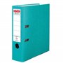 Herlitz® Q.File Classeur de documents A4 | Dos 8cm | Étiquette bilatérale remplaçable | Mécanisme de sonnerie à 2 anneaux avec b
