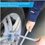 CARTREND Unitec AZ-203 10870 Support de Roue 4 Positions Argenté