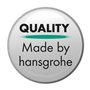 Hansgrohe - 40511000 - Crochet Logis en laiton chromé pour salle de bain pour serviette ou peignoir