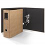 Rössler Papier 1317452609 - S.O.H.O. Classeur DIN A4 avec étiquette de dos, largeur de dos 85 mm, Special Line Hazelnut, 1 pièce