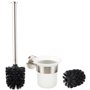 BadeStern Brosse WC et Support en Acier Inoxydable pour Montage Mural WG-70