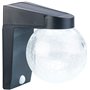 Luminea Lampe Murale Solaire à LED en Verre craquelé avec détecteur de mouv...