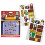 Lot de 23 aimants Super Mario - Rouge et Bleu