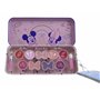 Markwins Minnie Cosmic Candy Lip & Face Tin, Plumier de Maquillage Minnie avec 11 Couleurs et Accessoires pour Lèvres et Visage,