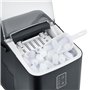 CASO Design IceChef Machine à glaçons compacte pour la maison et la cuisine, réservoir d'eau de 1 L, glace en seulement 6 minute