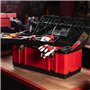Boîte a outils - KS TOOLS - 850.0350 - Amovible - Grand compartiment de rangement - Charge max 30 kg - 470x238x203 mm