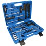BRILLIANT TOOLS BT701250 Coffret d’outils pour tambours et disques de frein, 15 pcs [Powered by KS TOOLS]