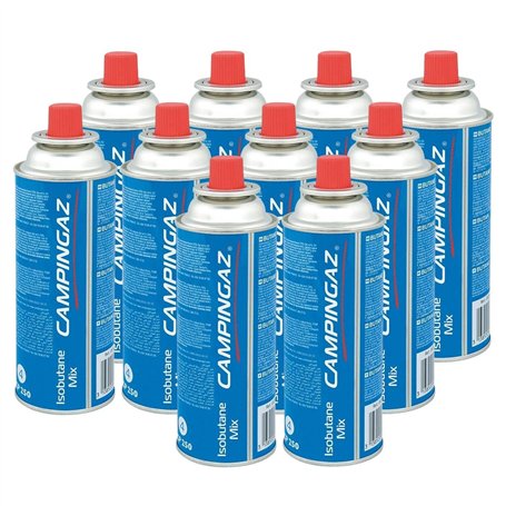 Campingaz CP 250 Lot de 10 cartouches de gaz à valve