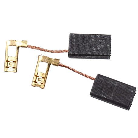 vhbw 2x balais de charbon 5 x 10 x 18 mm compatible avec Hilti WSR 900-PE outil électrique