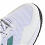 adidas Homme Gamecourt 2.0 Tennis Shoes Chaussures, FTWR White/Pure Teal/Core Black, 43 1/3 EU