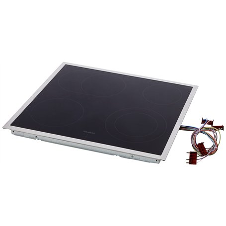 Siemens EA645GN17 plaque Noir Intégré (placement) Céramique 4 zone(s)