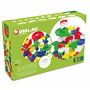 Hubelino - circuit à billes à monter - À partir de 4 ans - compatible avec Duplo - 128 pièces, 420381 - version allemande
