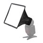 Mini boîte à lumière pliable 17 x 15 cm LS-05 Kit de diffuseur universel pliable pour Canon Nikon et autres appareils photo refl