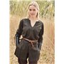 Battle-Merchant | Tunique médiévale Ylva pour femme | Chemise cintrée précoce médiévale | Tenue de demoiselle d'honneur | LARP,