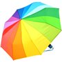 Mini Parapluie de poche iX-Brella rainbow pocket 16 couleurs - Arc-en-ciel de 97 cm de diamètre