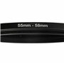 vhbw Bague d'adaptation de Filtre Step-Up de 55 mm vers 58 mm pour Objectif d'appareil Photo - Adaptateur, métal, Noir