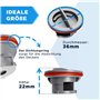 VIOKS Couvercle de chambre de rinçage de rechange pour AEG 400604561/3 pour lave-vaisselle lave-vaisselle Pièces de rechange AEG