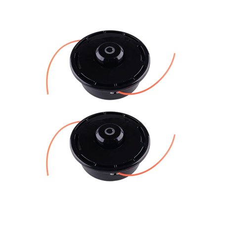 2 têtes de tondeuse/tête de fil/tête de bobine M10 filetage à gauche compatible avec les débroussailleuses Honda comme GX25 GX35