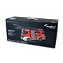 Amewi Mercedes-Benz 22502 Véhicule de Pompier à échelle pivotante 1:18 RTR, véhicule sous Licence Rouge/Blanc