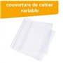 Perfect Line - Protège-livres - 12 pièces - Transparent - Polypropylène - 30,5 cm x 56 cm - Extra solide et stable - Indélébile
