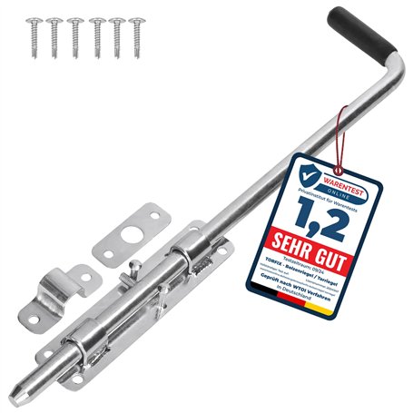 Torfix® Verrou de portail robuste 420 mm avec test de marchandises Note 1