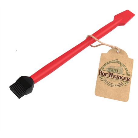 HofWerker Outils pour colle à bois | Pinceau à colle à bois | Coque en silicone | Rouleau à colle en silicone | Rouleau à colle